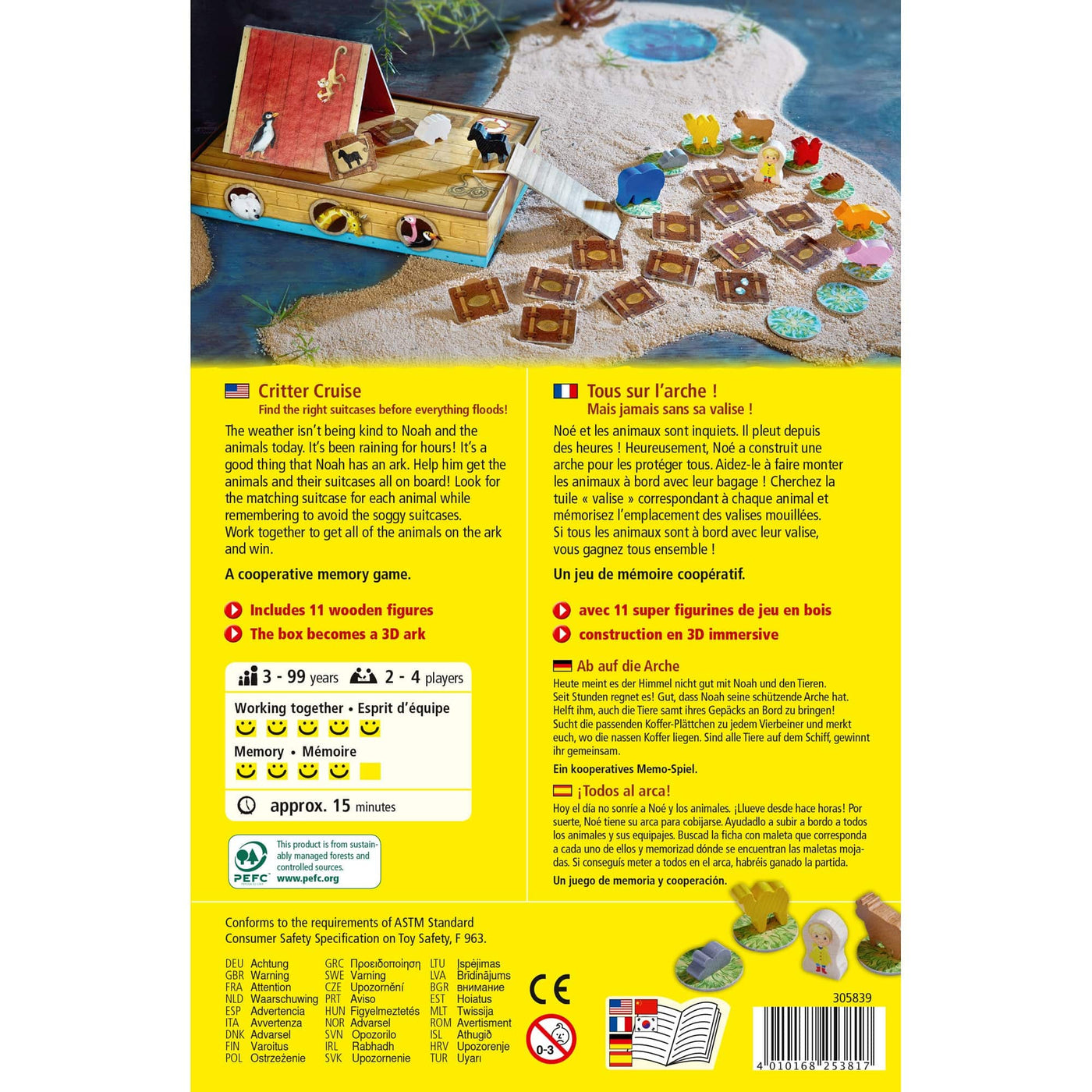 Critter Cruise Cooperative Game - HABA USA