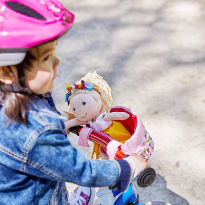 Soft Doll's Bike Seat Flower Meadow - HABA USA