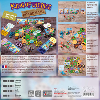 King of the Dice Board Game - HABA USA