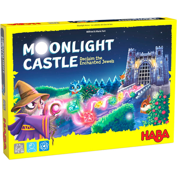 【希少】HABA　ハバ　ムーンライトキャッスル　ボードゲーム haba-family-games-moonlight-