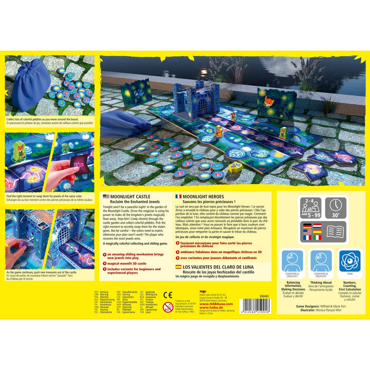 【希少】HABA　ハバ　ムーンライトキャッスル　ボードゲーム Moonlight Castle | HABA USA