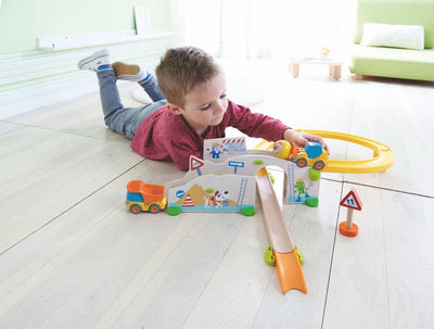 Kullerbu Construction Site Play Track Starter Set - HABA USA