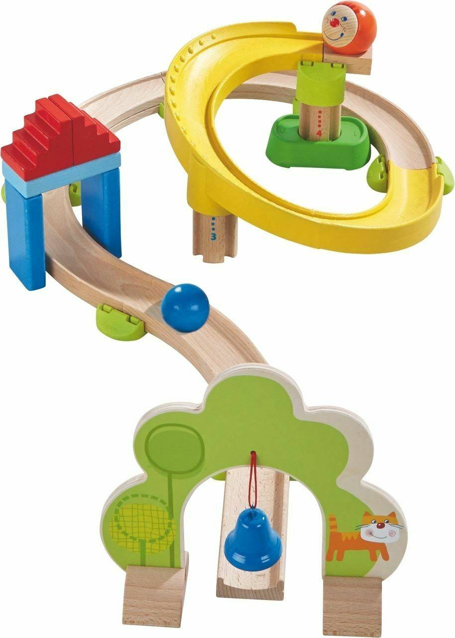 Haba Jeu Magnétique Kullerbü Ball Track Set Windmill Track 300438  Multicolore