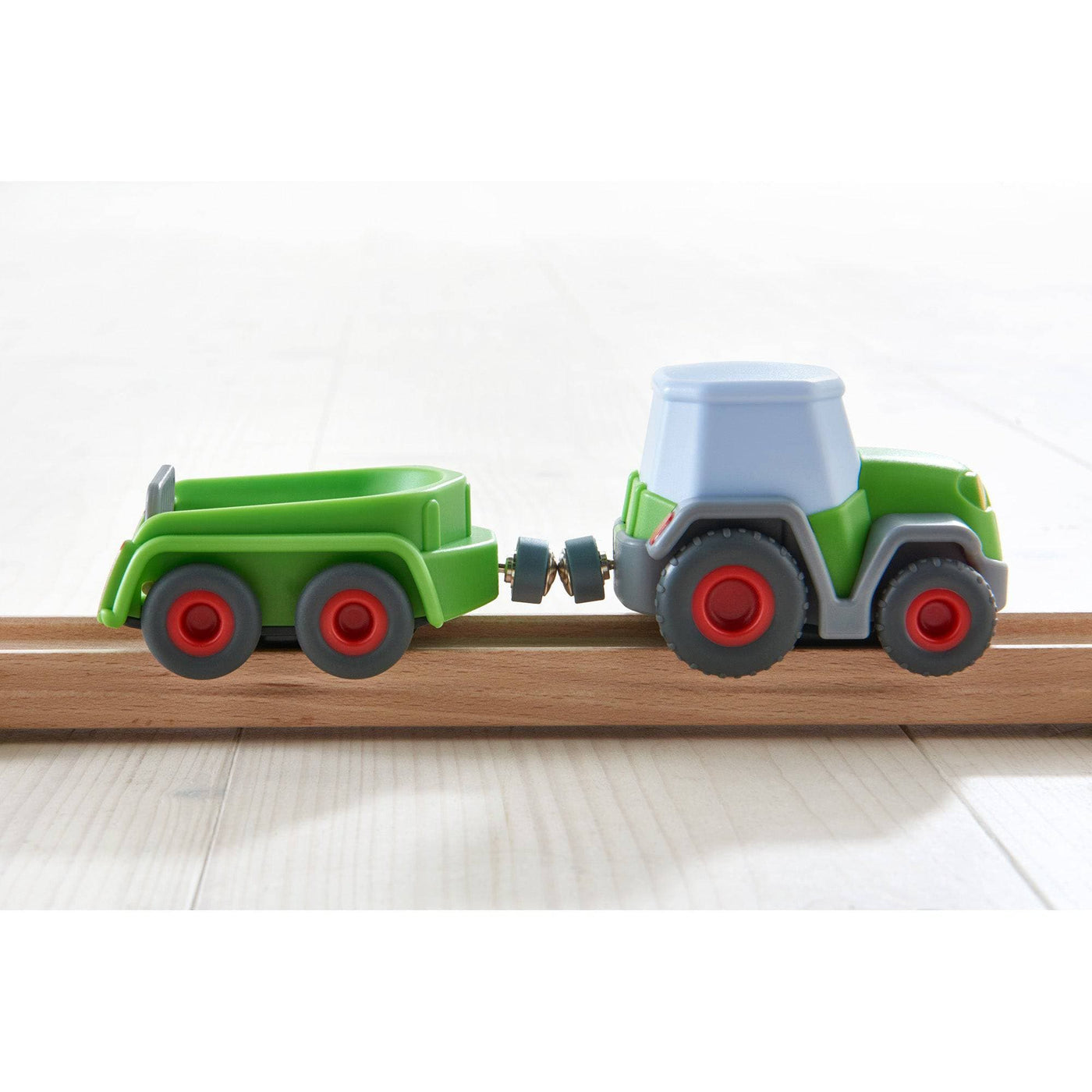 Kullerbu Tractor and Trailer with Momentum Motor - HABA USA