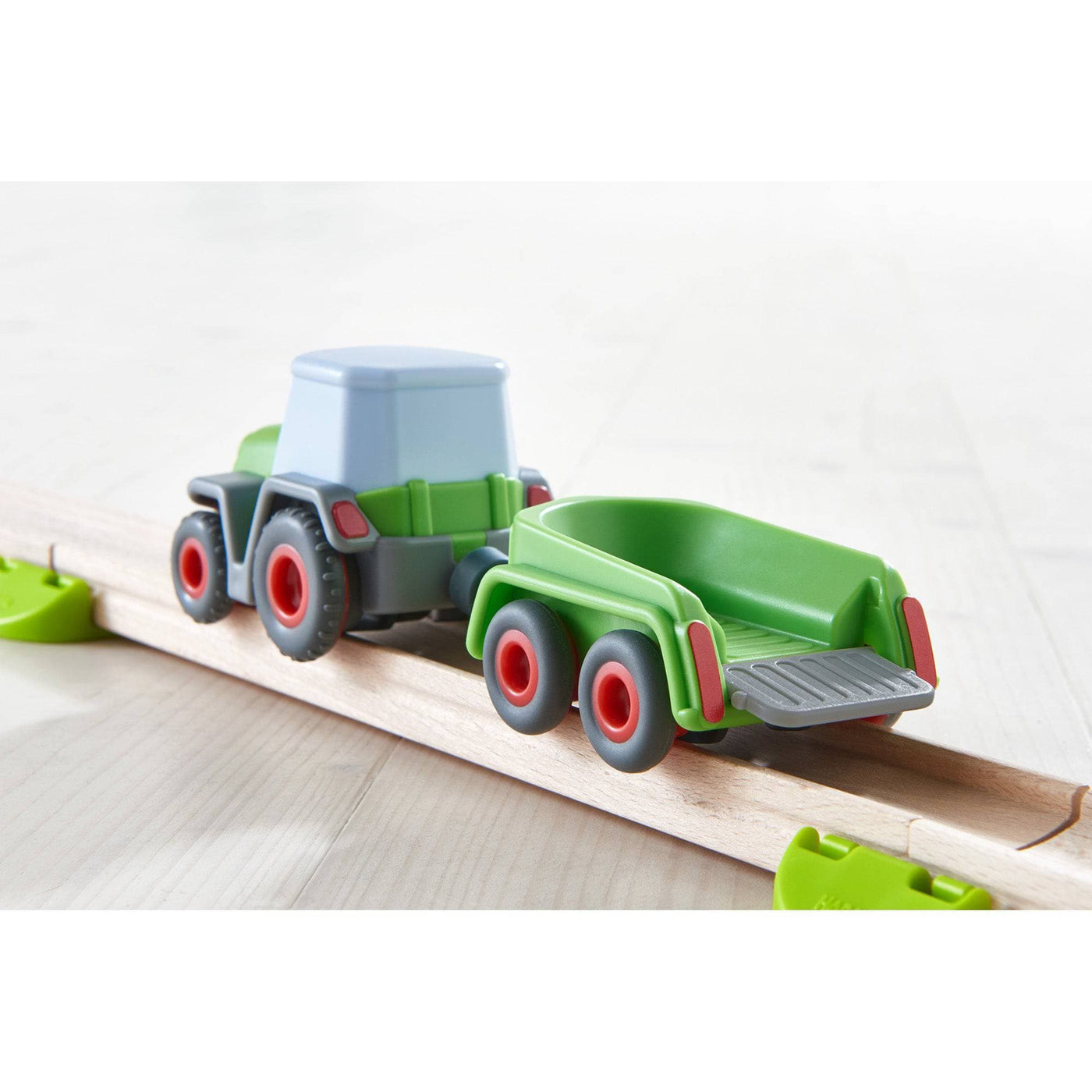 Kullerbu Tractor and Trailer with Momentum Motor - HABA USA