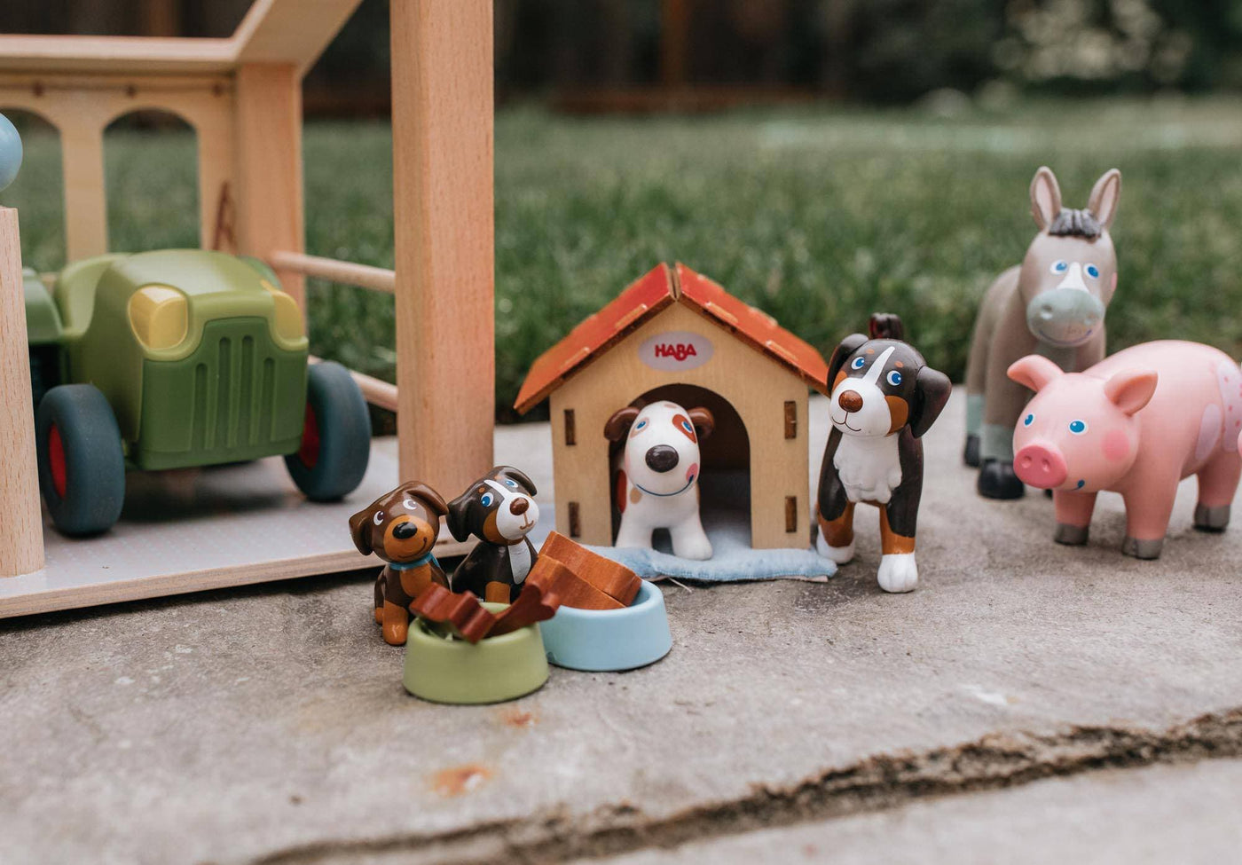 Little Friends Dog Lucky with Doghouse - HABA USA