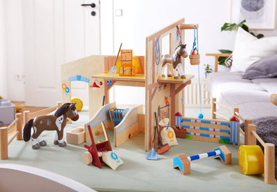 Little Friends Happy Horse Riding Stable - HABA USA