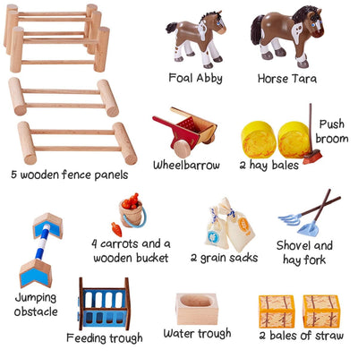 Little Friends Happy Horse Riding Stable - HABA USA