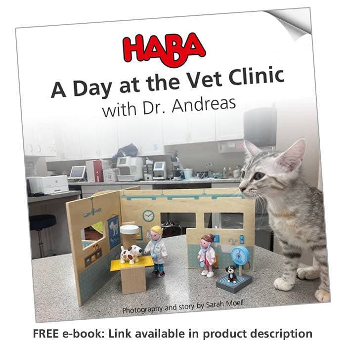 Little Friends Vet Clinic Play Set with Rebecca Doll - HABA USA