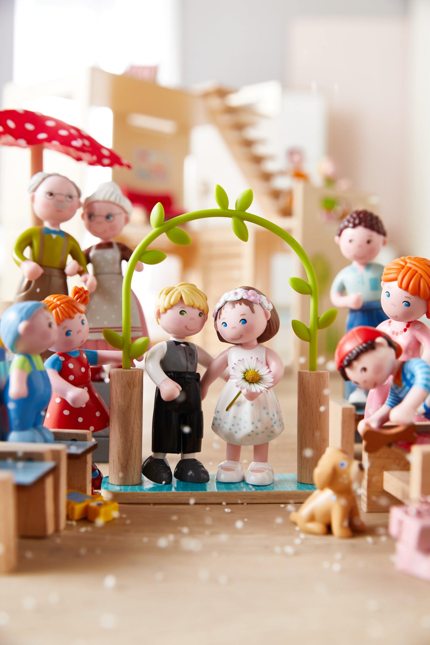 Little Friends Bride & Groom Wedding Play Set - HABA USA