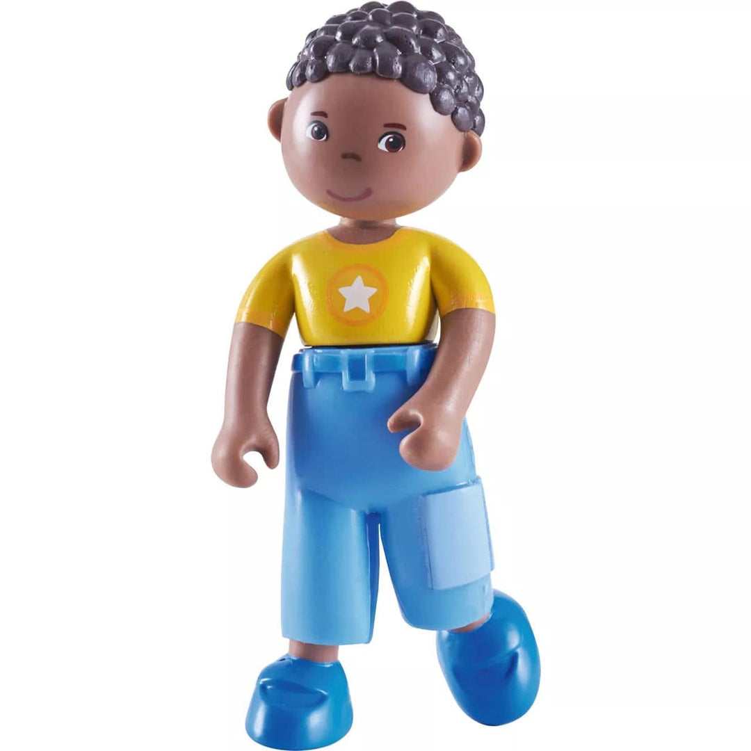 Little Friends Erik Posable Doll | African American Boy Doll