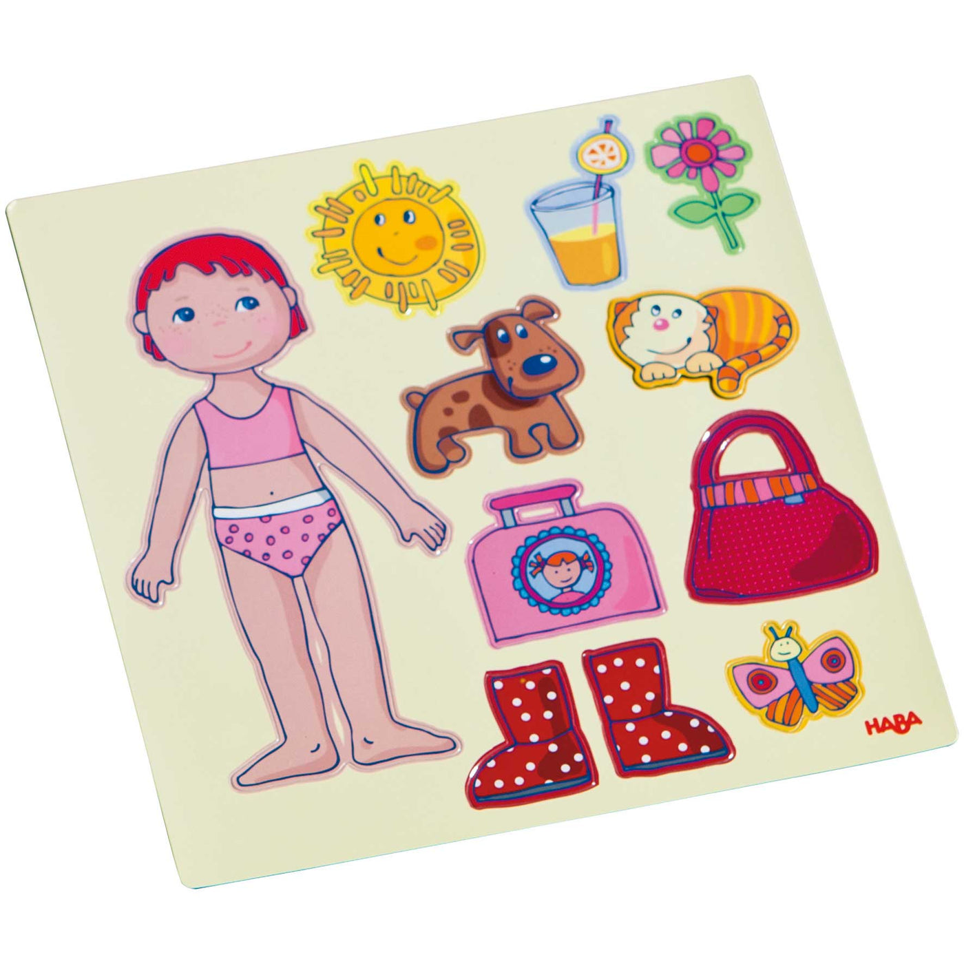 Dress-Up Doll Lilli Magnetic Game | HABA USA