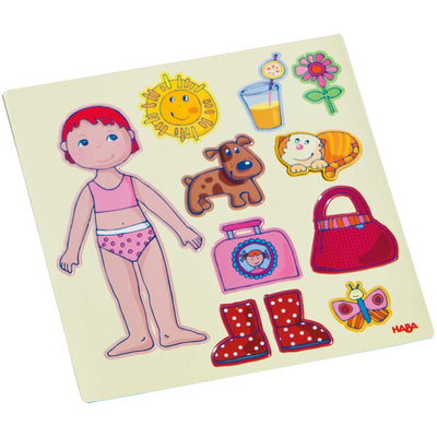 Dress-Up Doll Lilli Magnetic Game - HABA USA