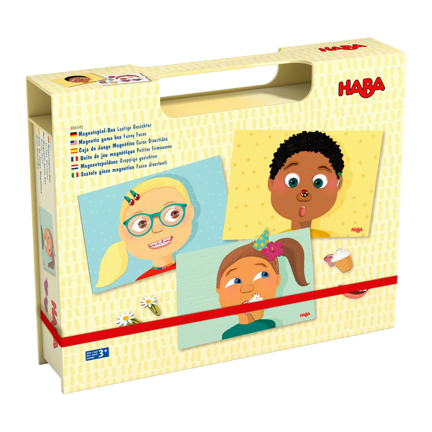 Funny Faces Magnetic Game Box | HABA USA