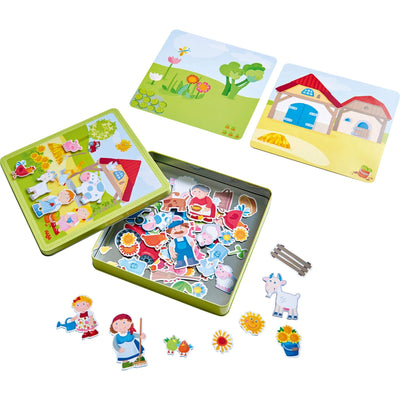 Peter and Pauline's Farm Magnetic Game - HABA USA