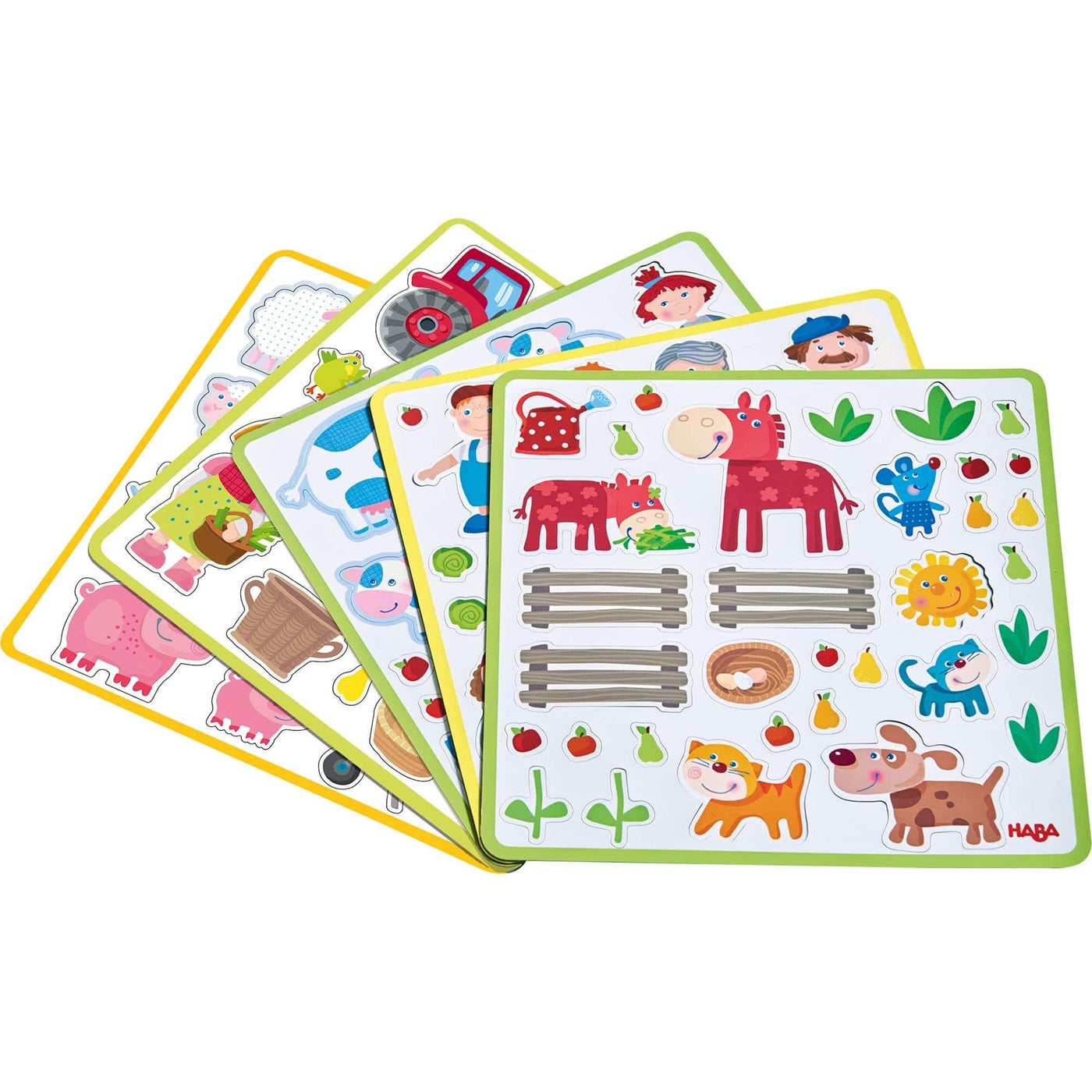 Peter and Pauline's Farm Magnetic Game - HABA USA