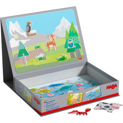 World of Animals Magnetic Game Box - HABA USA