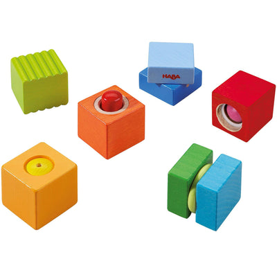 Fun with Sounds Wooden Discovery Blocks - HABA USA