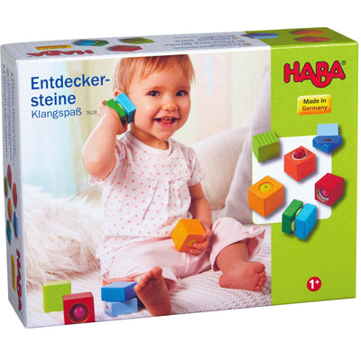 Fun with Sounds Wooden Discovery Blocks - HABA USA
