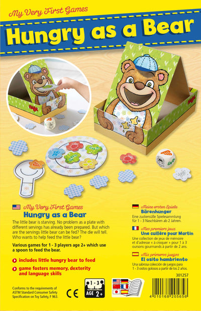 My Very First Games - Hungry as a Bear Memory Game - HABA USA
