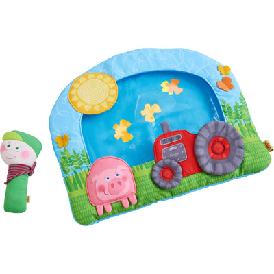 On the Farm Water Play Mat Tummy Time Activity - HABA USA