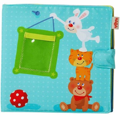 Playmates Soft Fabric Baby Photo Album - HABA USA