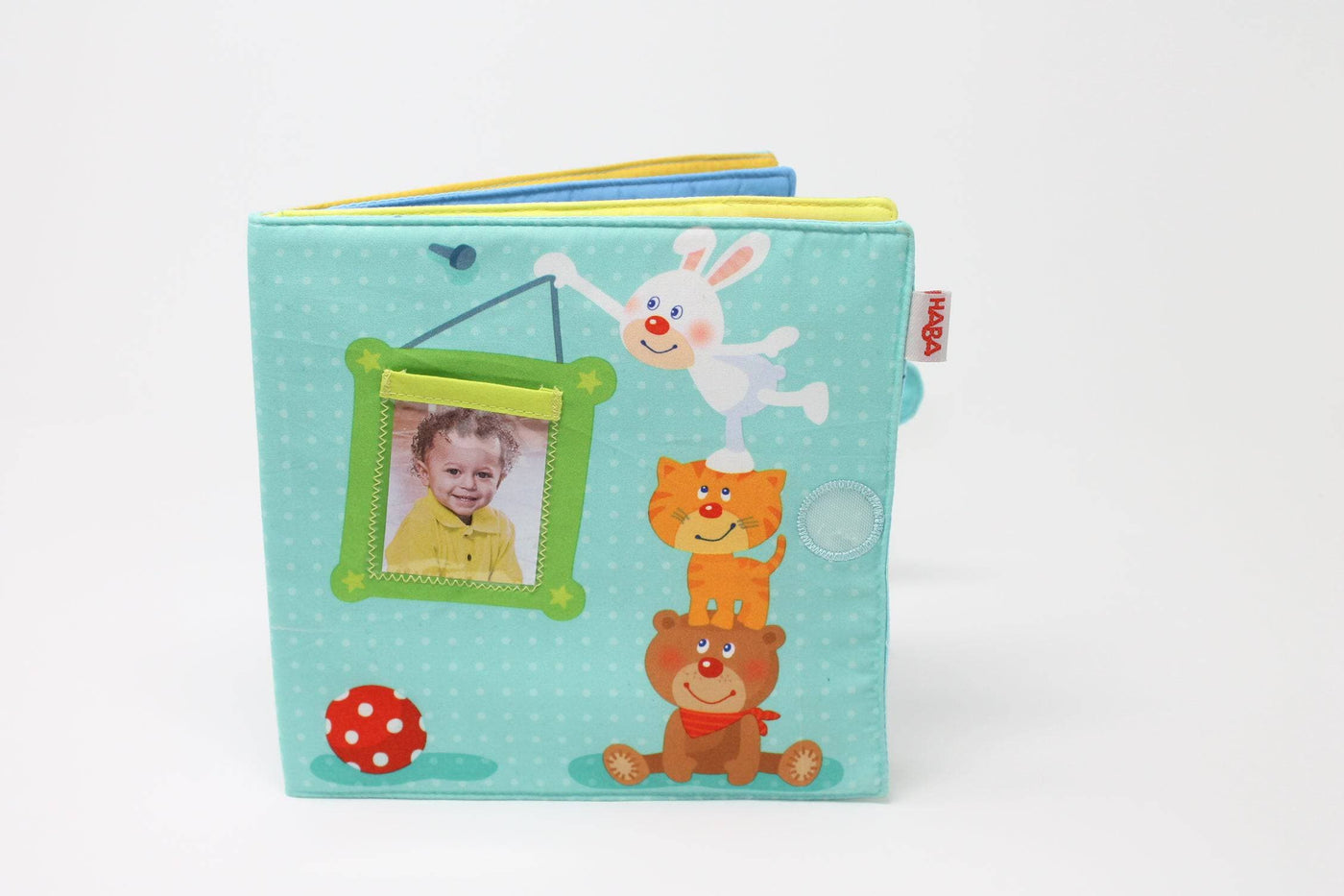 Playmates Soft Fabric Baby Photo Album