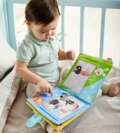 Playmates Soft Fabric Baby Photo Album - HABA USA