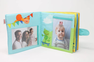 Playmates Soft Fabric Baby Photo Album - HABA USA