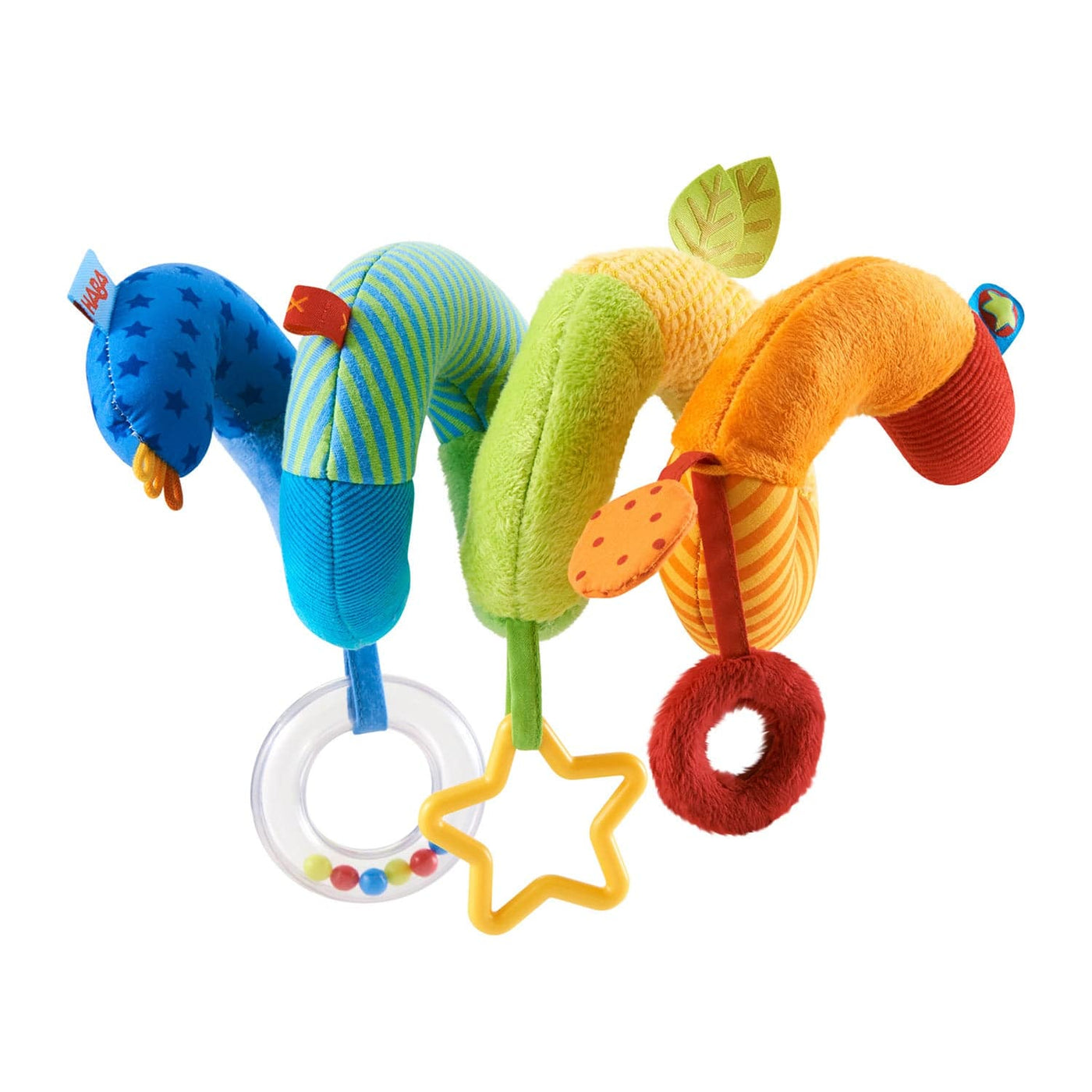 Rainbow Activity Spiral Stroller Toy - HABA USA