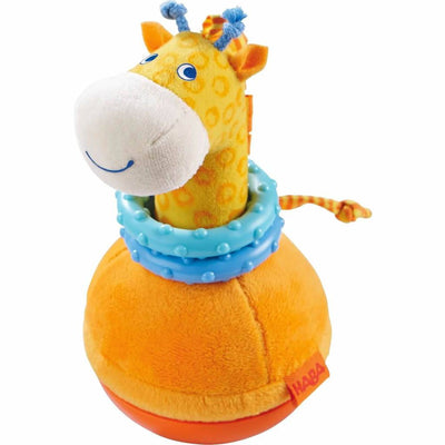 Roly-Poly Giraffe Wobbling Baby Toy - HABA USA