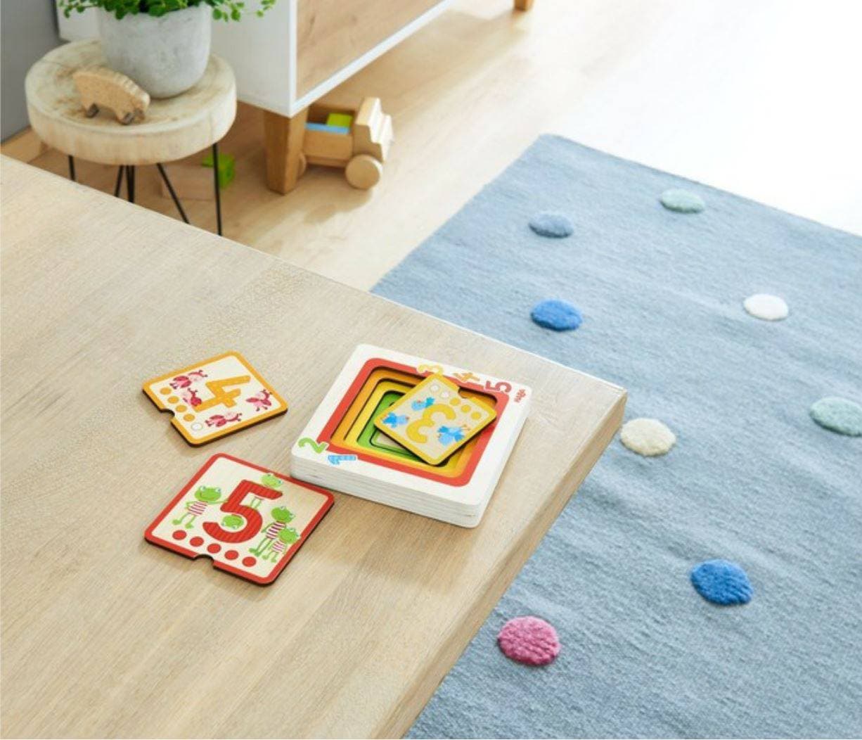 Counting Friends Wood Layering Puzzle 1 to 5 - HABA USA