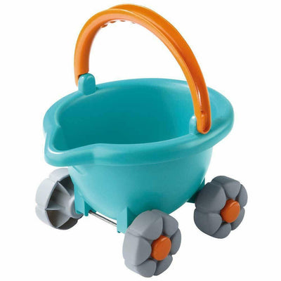 Sand Bucket Scooter 4 Piece Nesting Beach Toy Set - HABA USA