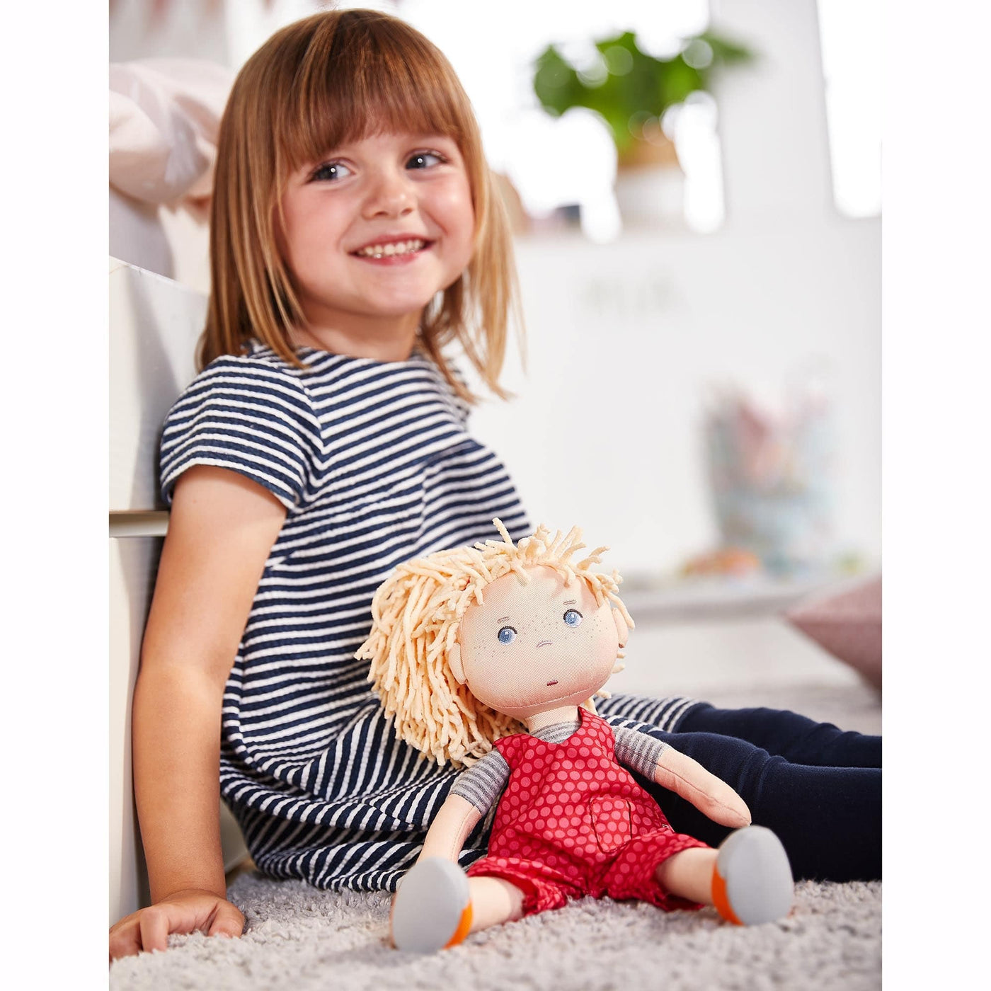Cassie 12" Soft Doll with Blonde Hair - HABA USA