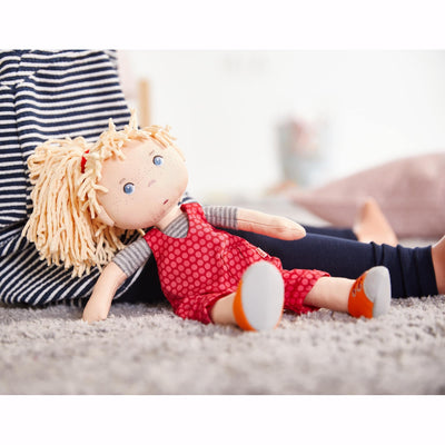 Cassie 12" Soft Doll with Blonde Hair - HABA USA