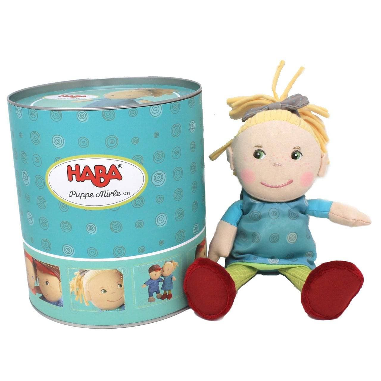 Mirle Soft 8" Baby Doll in Gift Tin - HABA USA