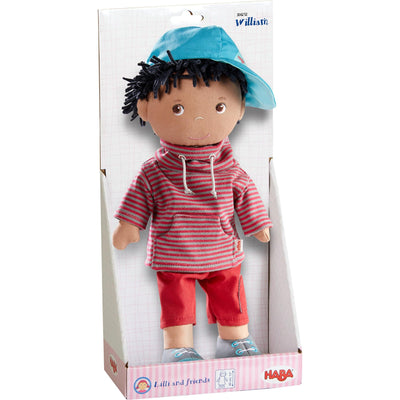 William 12" Soft Boy Doll - HABA USA