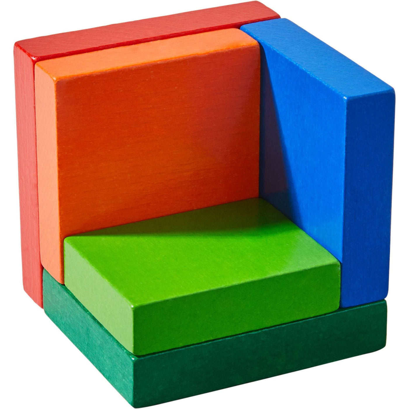 3D Rainbow Cube Arranging Game - HABA USA