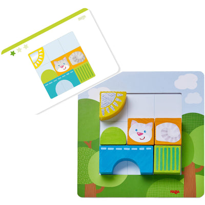 Animal Squares Arranging Game - HABA USA