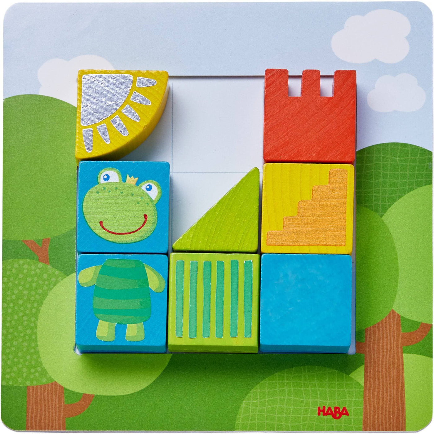 Animal Squares Arranging Game - HABA USA