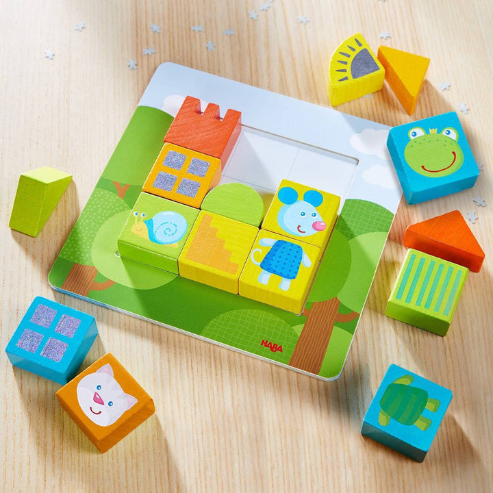 Animal Squares Arranging Game– HABA USA