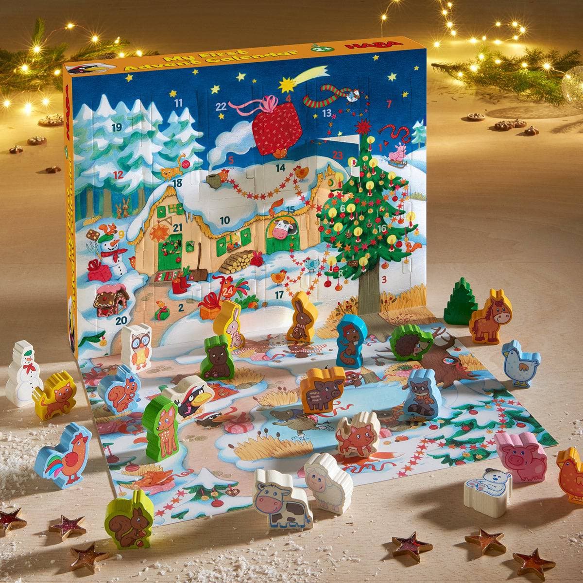 My First Advent Calendar - Farmyard Animals - HABA USA