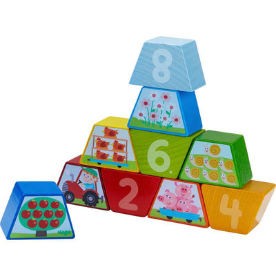 Numbers Farm Wooden Arranging Game - HABA USA
