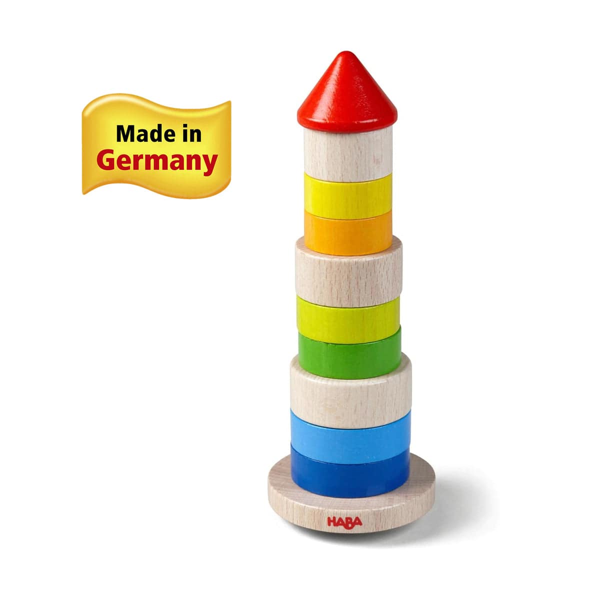 Wobbly Tower Wooden Stacking Game - HABA USA