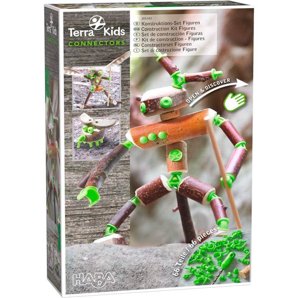 Terra Kids Connectors 66 Piece Figures Set - HABA USA