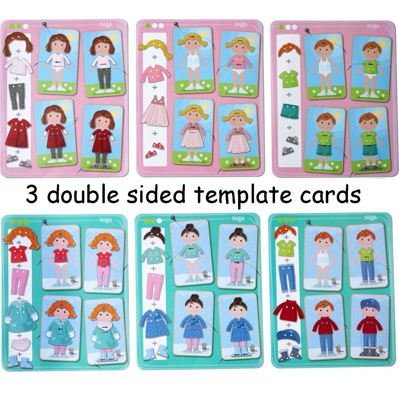 Thread Matching Game My First Threading Game – Dress Up Fun– HABA USA