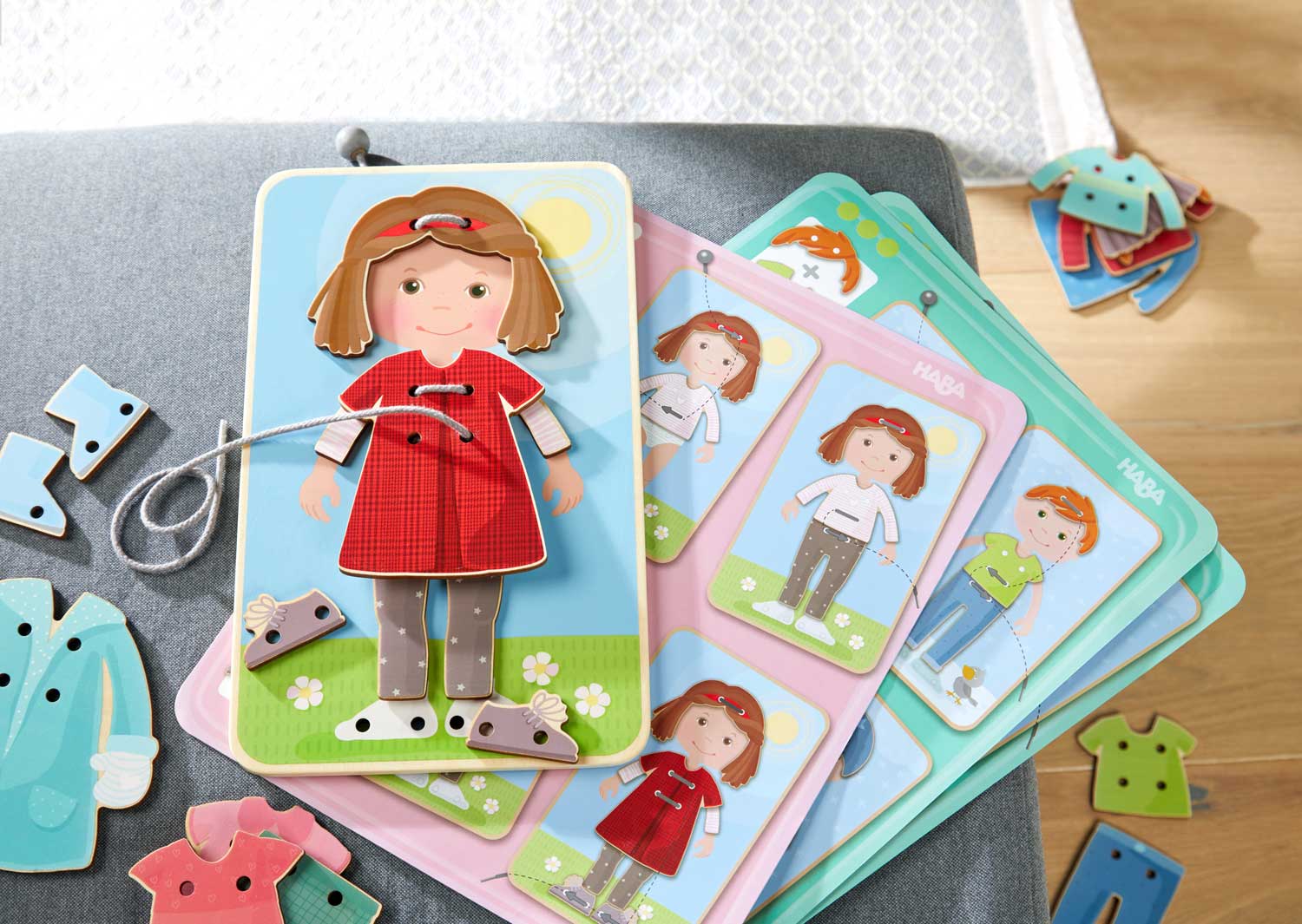 My First Threading Game – Dress Up Fun | HABA USA