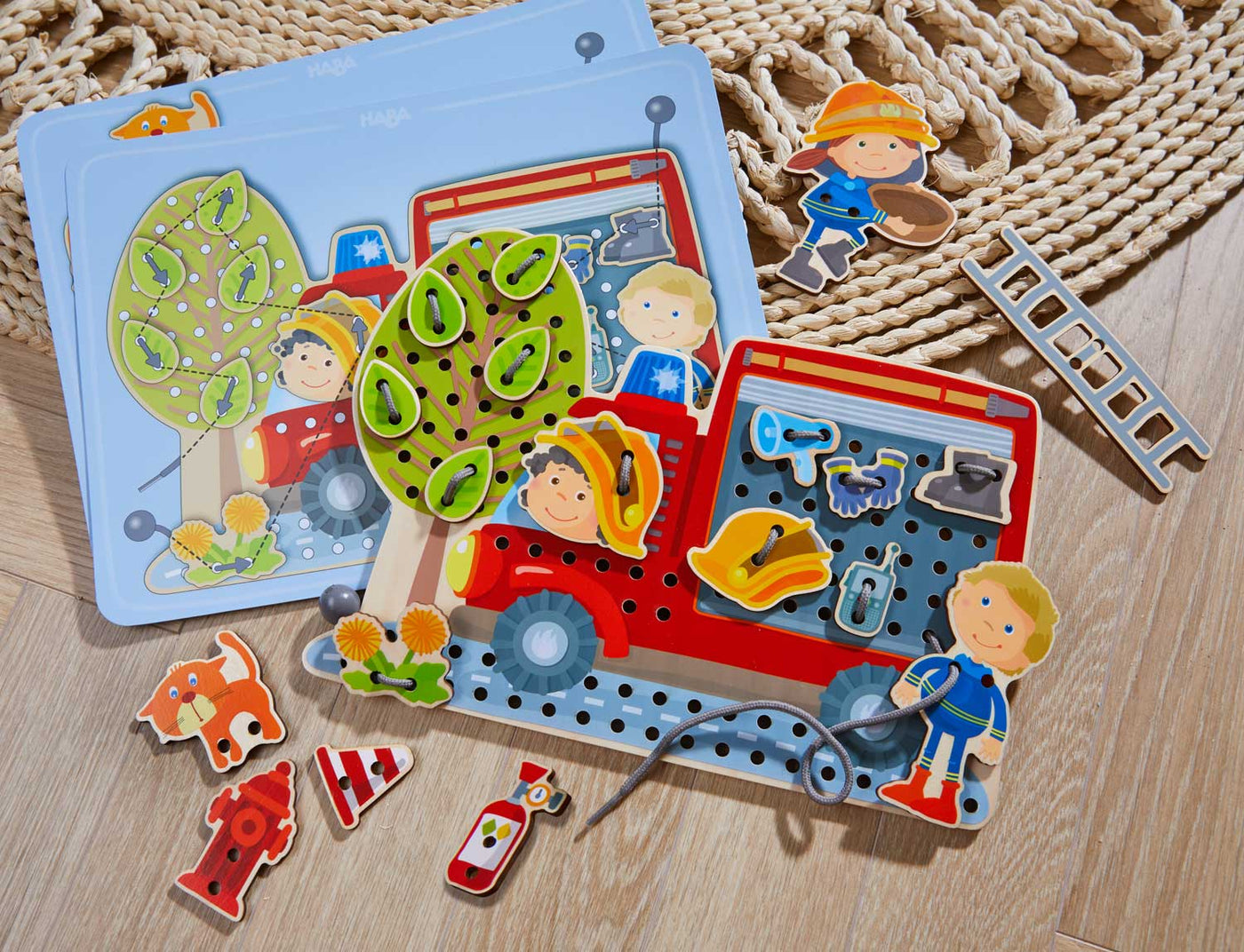 In Action! Threading & Lacing Game | HABA USA