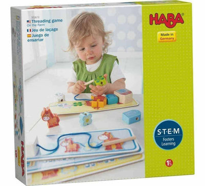 On the Farm Threading Game - HABA USA