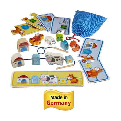 On the Farm Threading Game - HABA USA